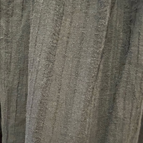 REFORMATION Tomato Off Shoulder Linen Top Crop Blouse Black Womens Size XS - Picture 11 of 12